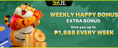 Weekly Happy Bonus ₱1,888 offer